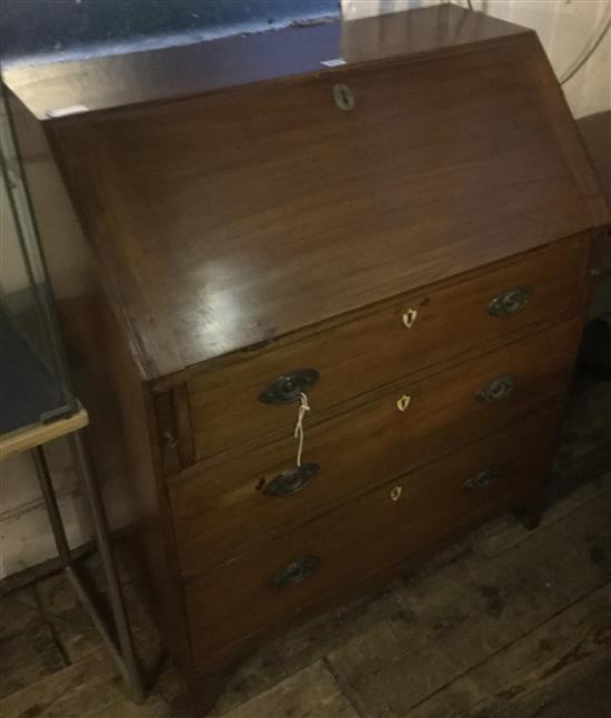 Mahogany bureau